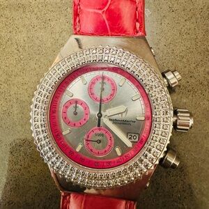 Women’s/Unisex authentic diamond TechnoMarine Watch
